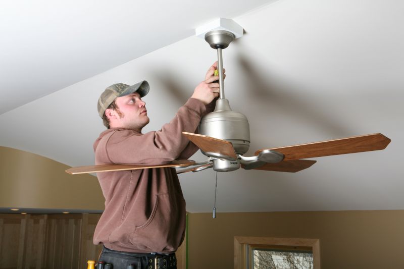 Hanging Fan Installation in Overland Park, KS